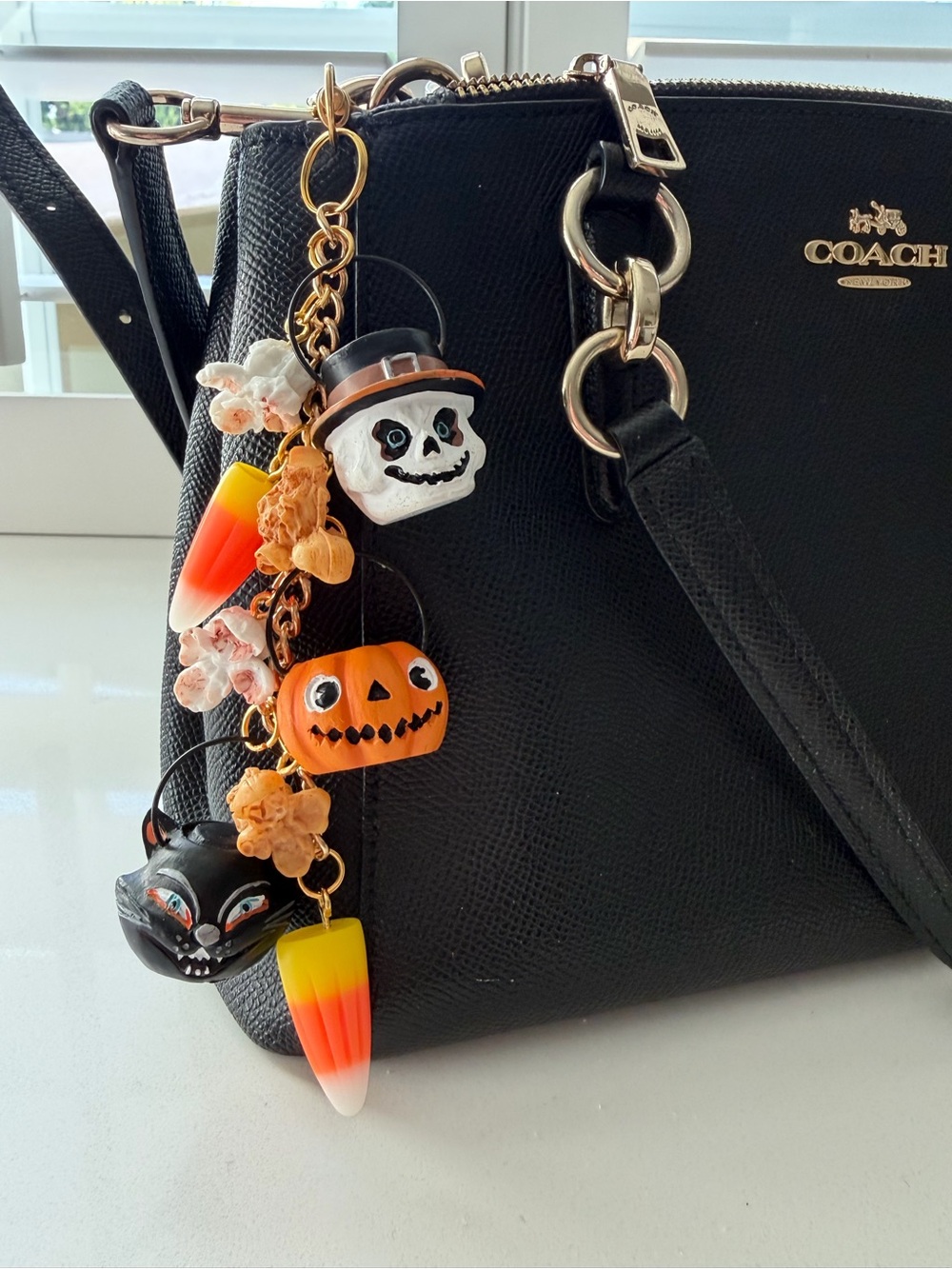 Halloween Charm Bag Keychain